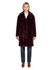 Cappotto Camille Cocoon in viola