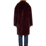 Cappotto Camille Cocoon in viola 