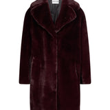 Cappotto Camille Cocoon in viola 
