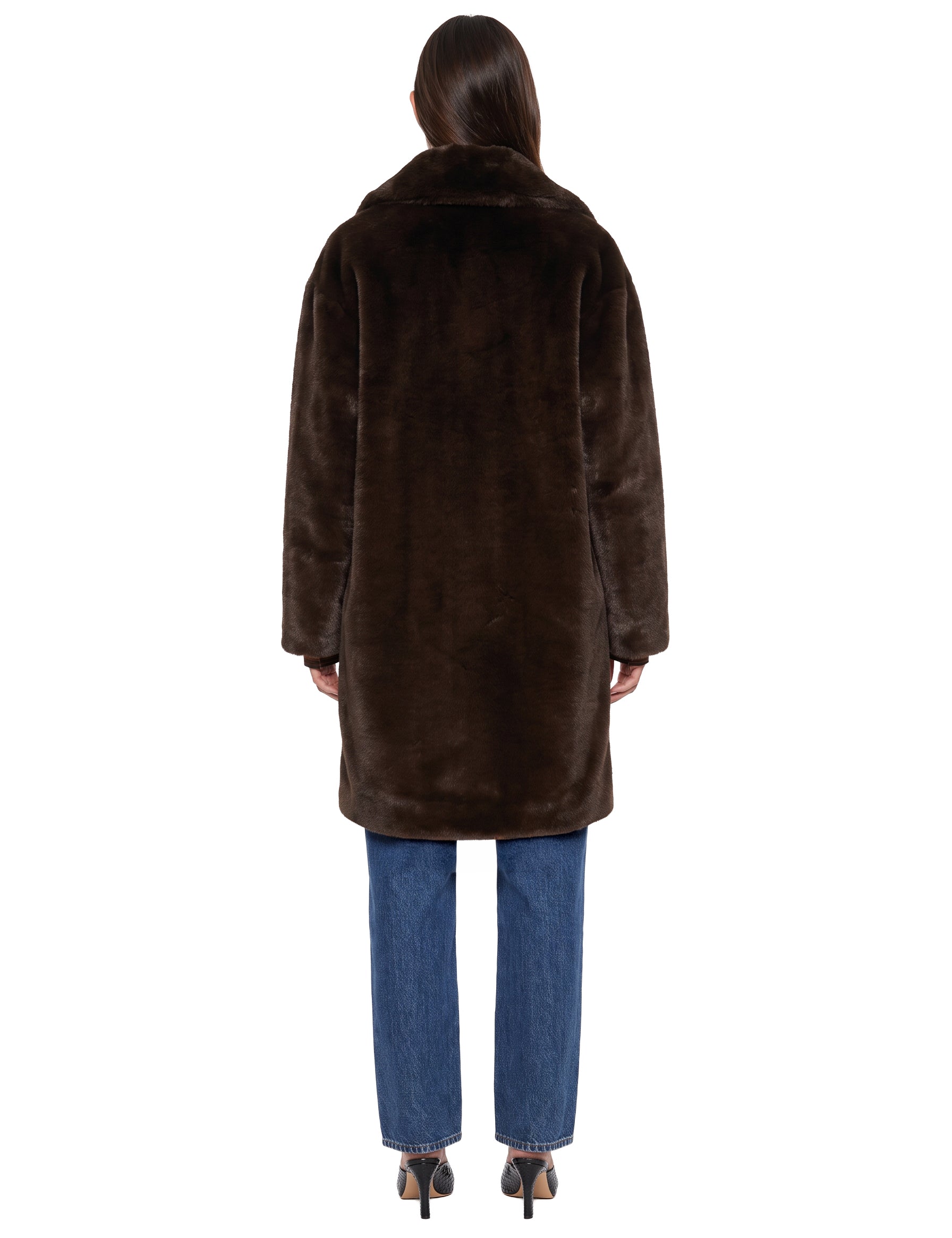 Cappotto Camille Cocoon in marrone 