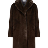 Cappotto Camille Cocoon in marrone 