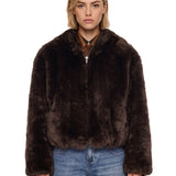 Giacca Aya in marrone 
