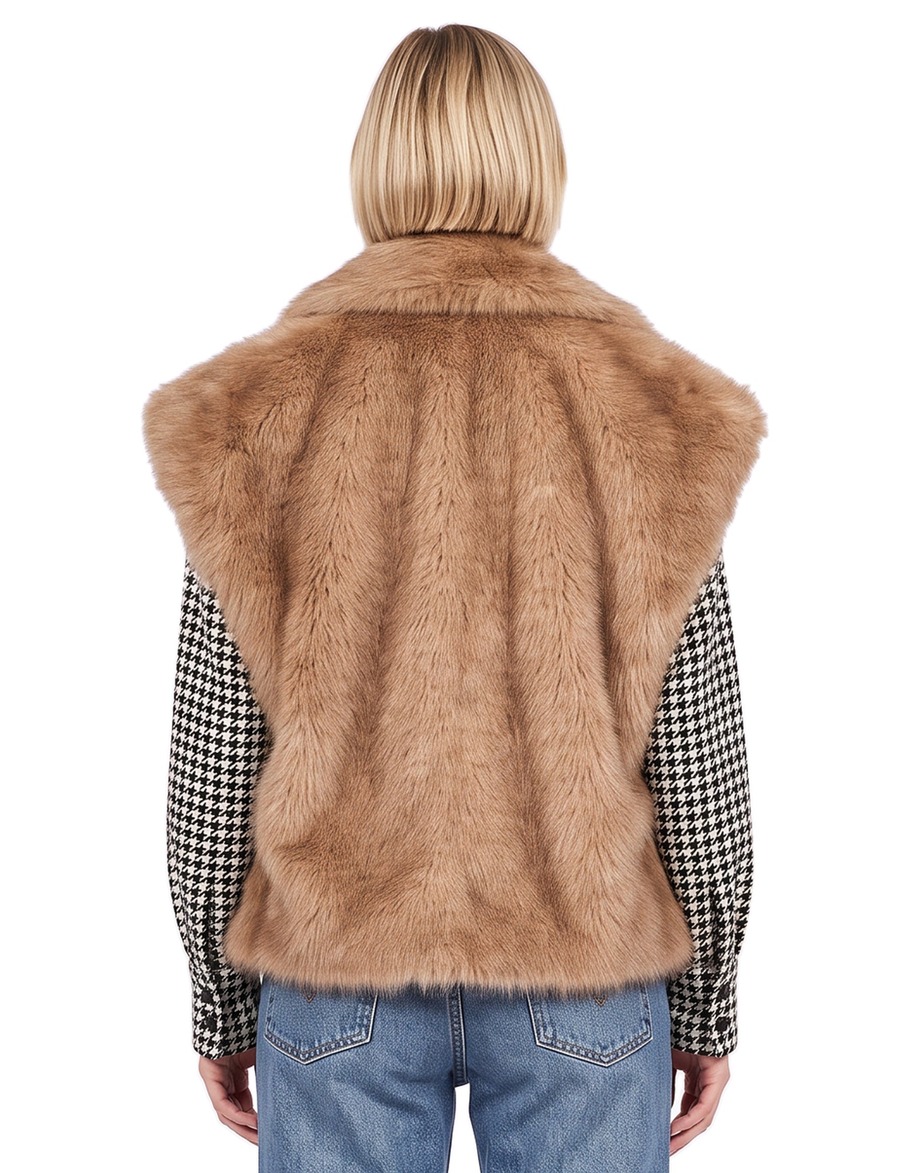 Gilet Kinley in beige 