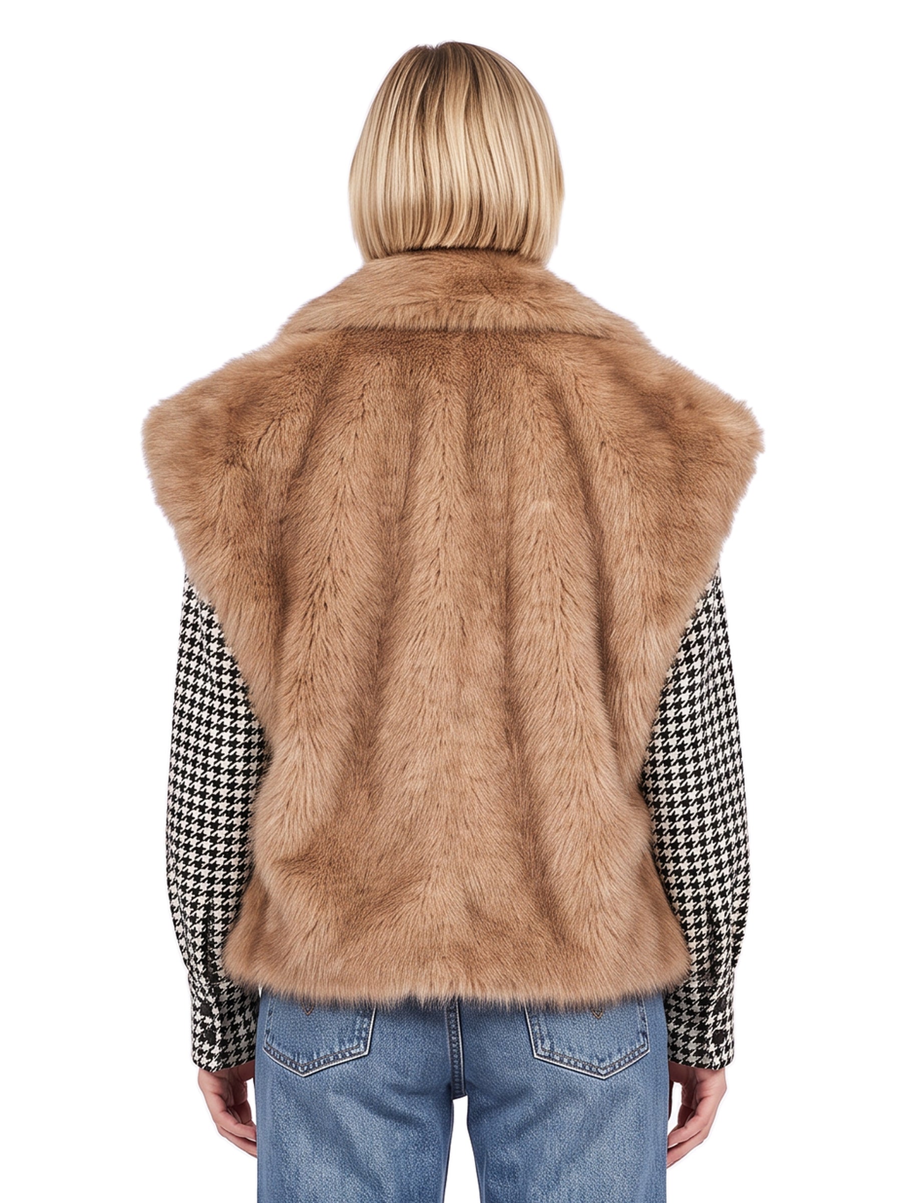 Gilet Kinley in beige 