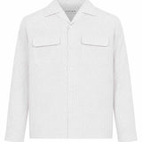 Camicia a quadri in bianco 