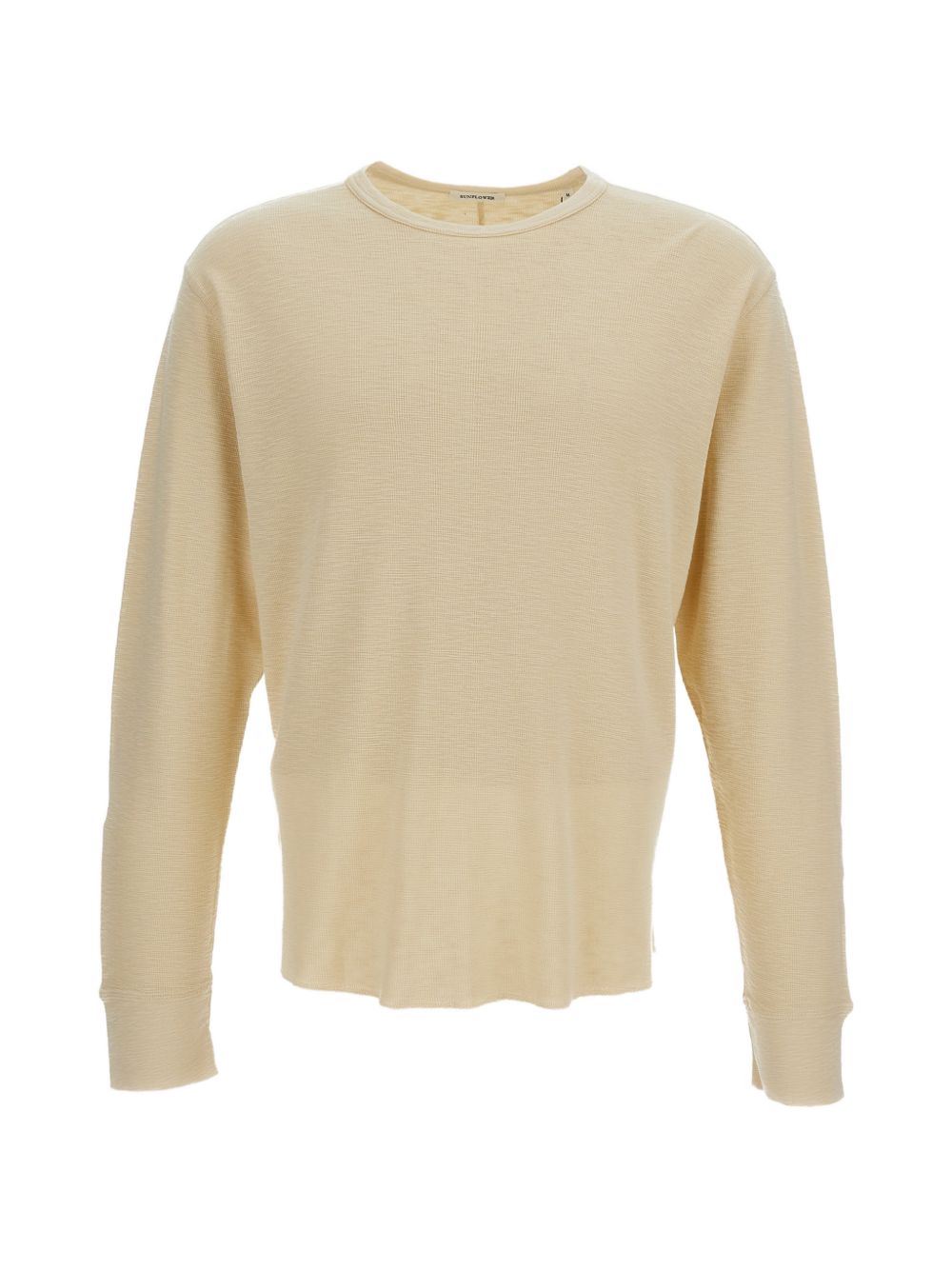 T-shirt a maniche lunghe in beige Sunflower - uomo 