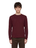 T-shirt a maniche lunghe in bordeaux