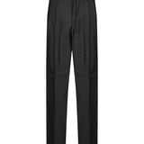 Pantaloni ampi plissettati in nero 