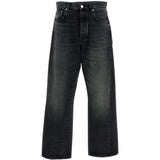 Jeans a gamba larga con cinque tasche in nero Sunflower - uomo 