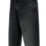 Jeans a gamba larga con cinque tasche in nero Sunflower - uomo 