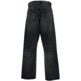Jeans a gamba larga con cinque tasche in nero Sunflower - uomo 
