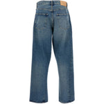 Jeans a gamba larga con cinque tasche in blu Sunflower - uomo 