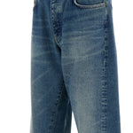 Jeans a gamba larga con cinque tasche in blu Sunflower - uomo 