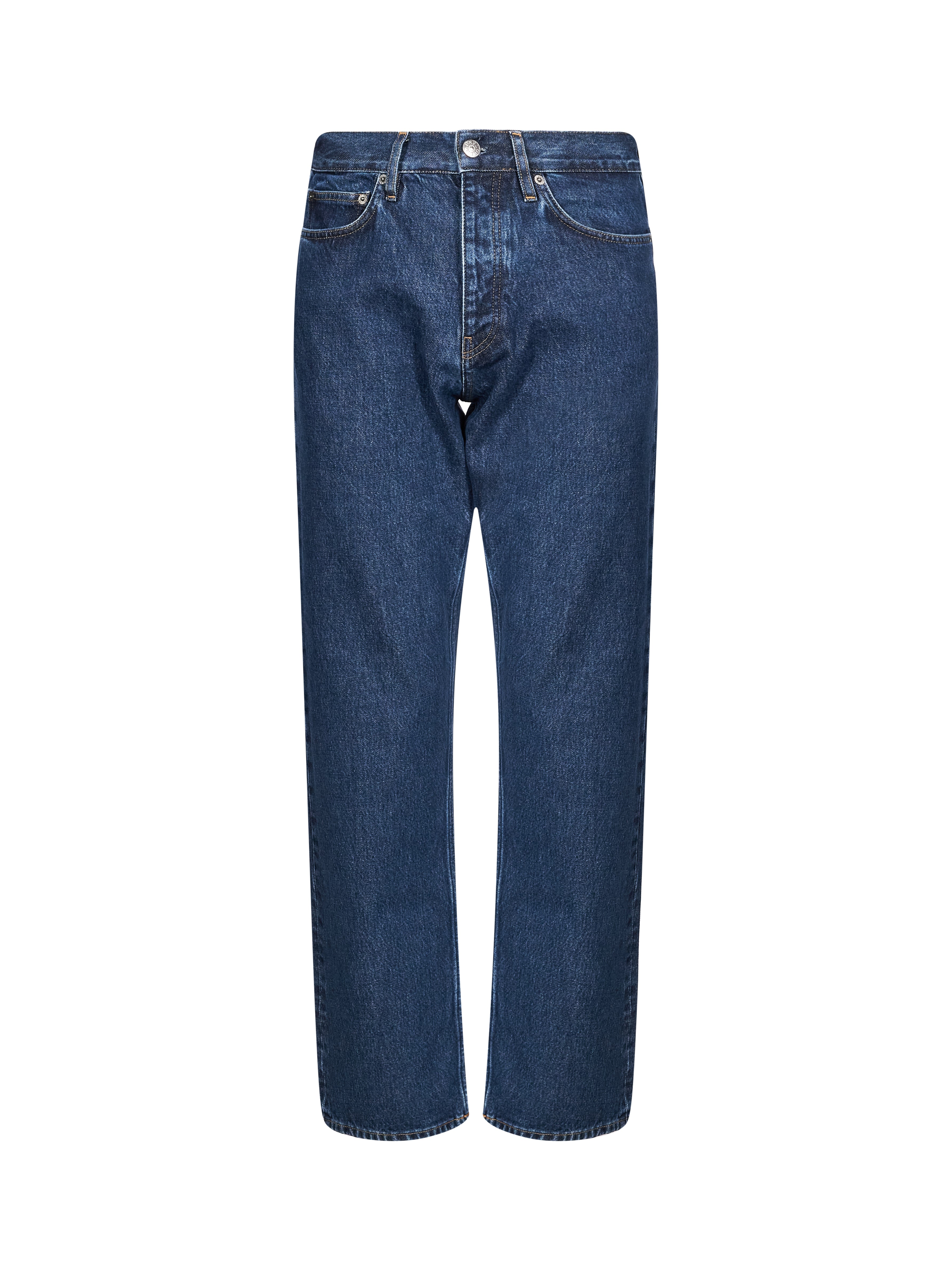 Jeans loose in denim blu 