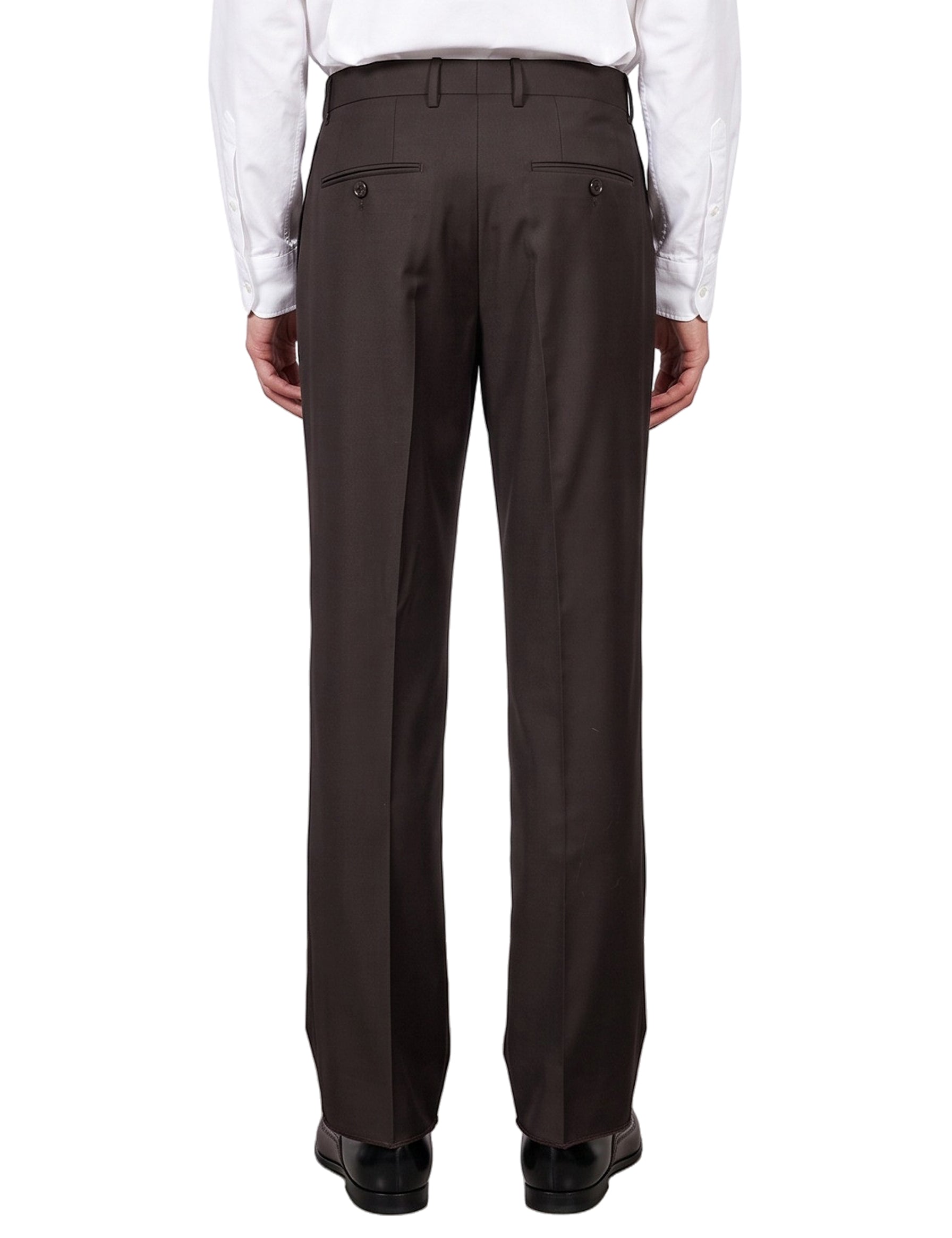 Pantaloni sartoriali in marrone 
