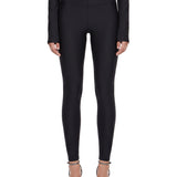 Leggings lucidi Holly '80s in nero 