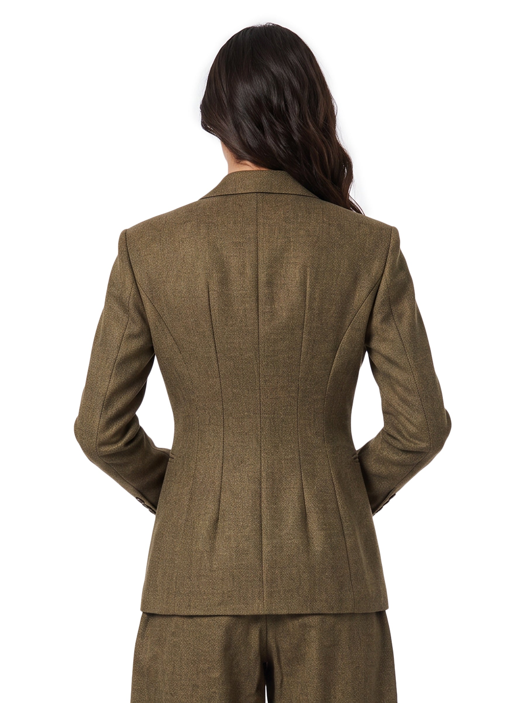 Giacca monopetto Toni in marrone 