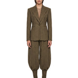 Giacca monopetto Toni in marrone 