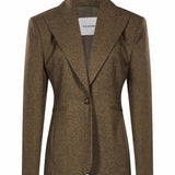 Giacca monopetto Toni in marrone 