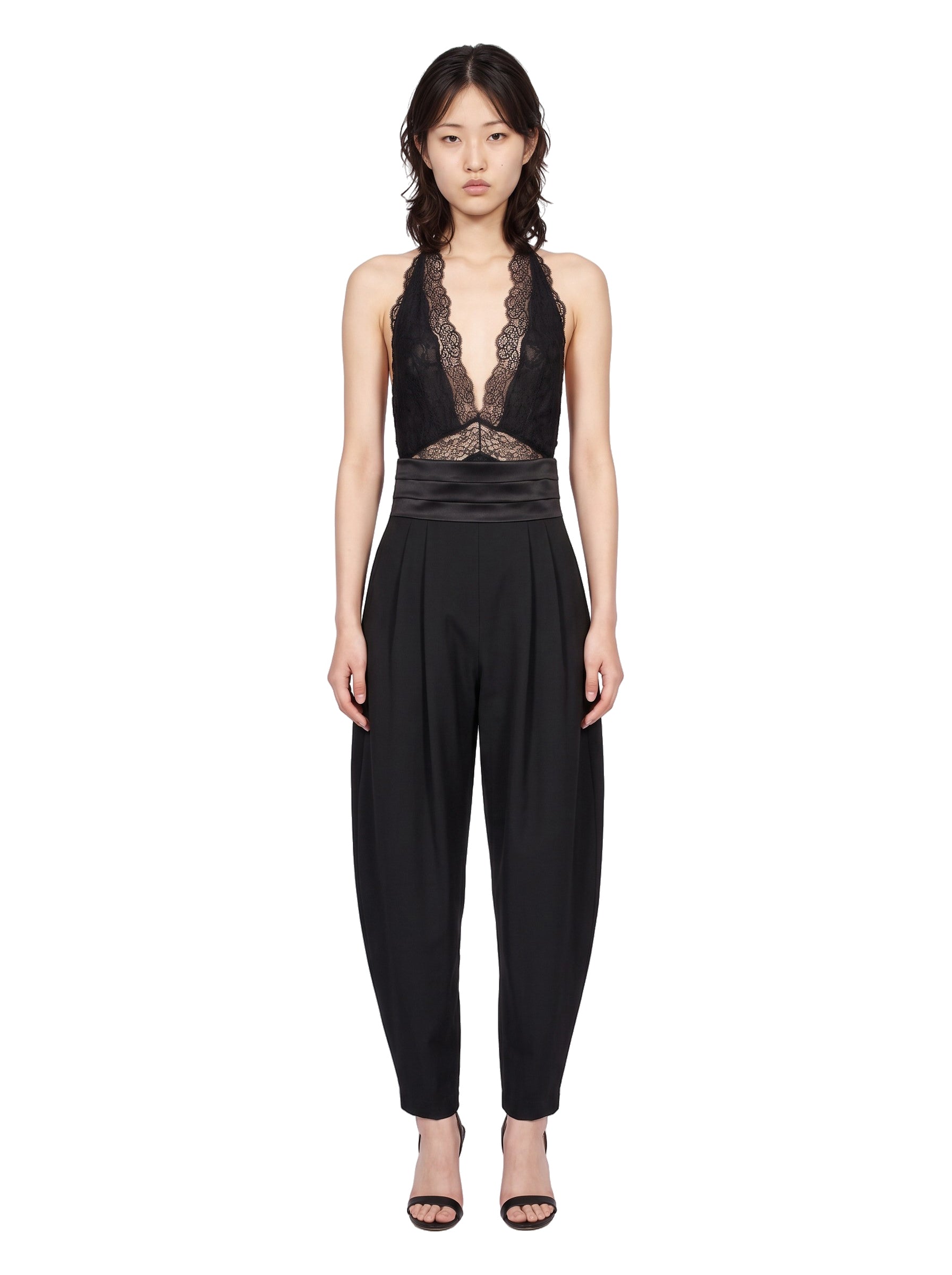 Body Florida in pizzo nero 