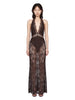 Body Florida in pizzo marrone