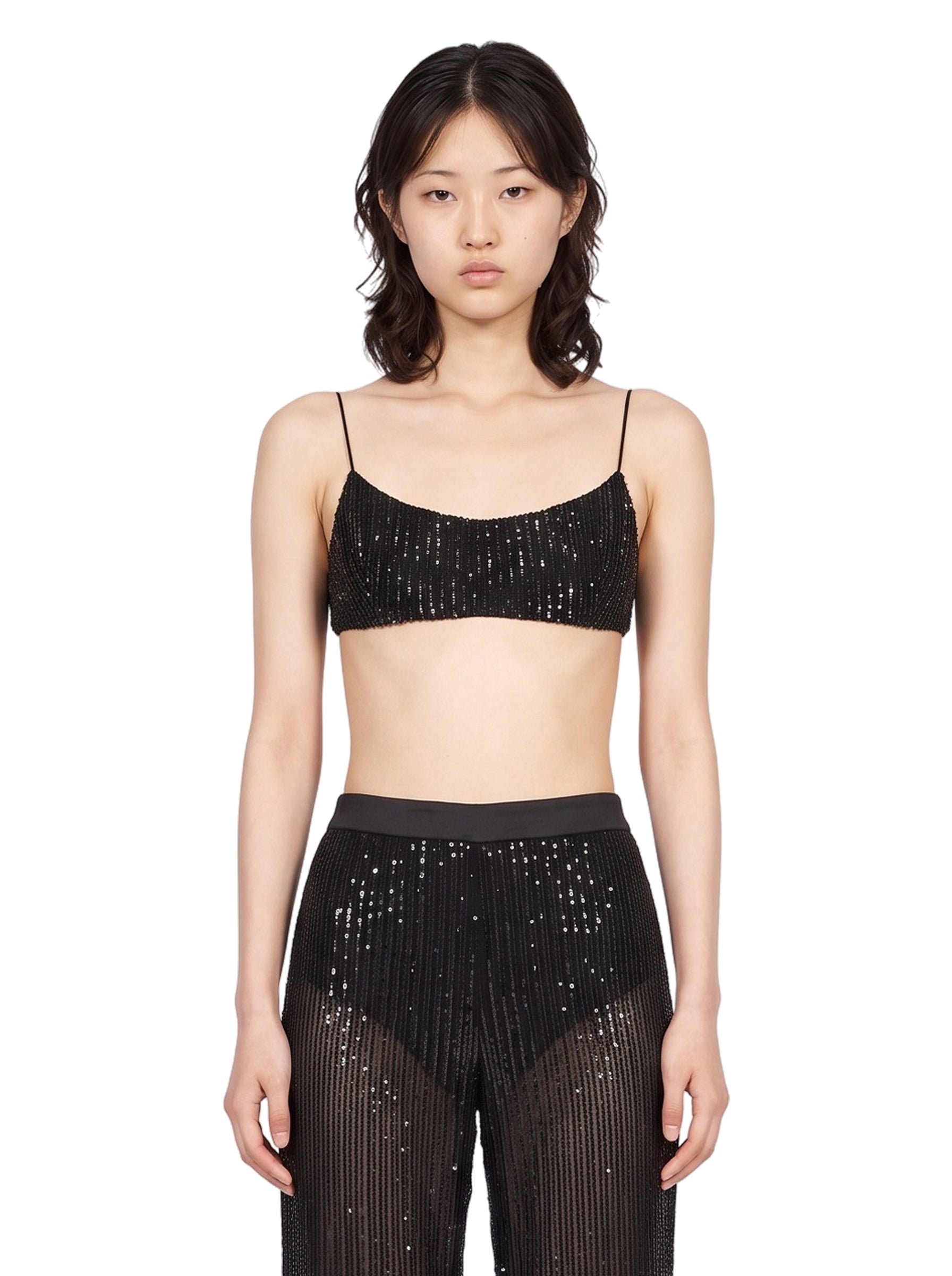 Bralette Ancora in nero 