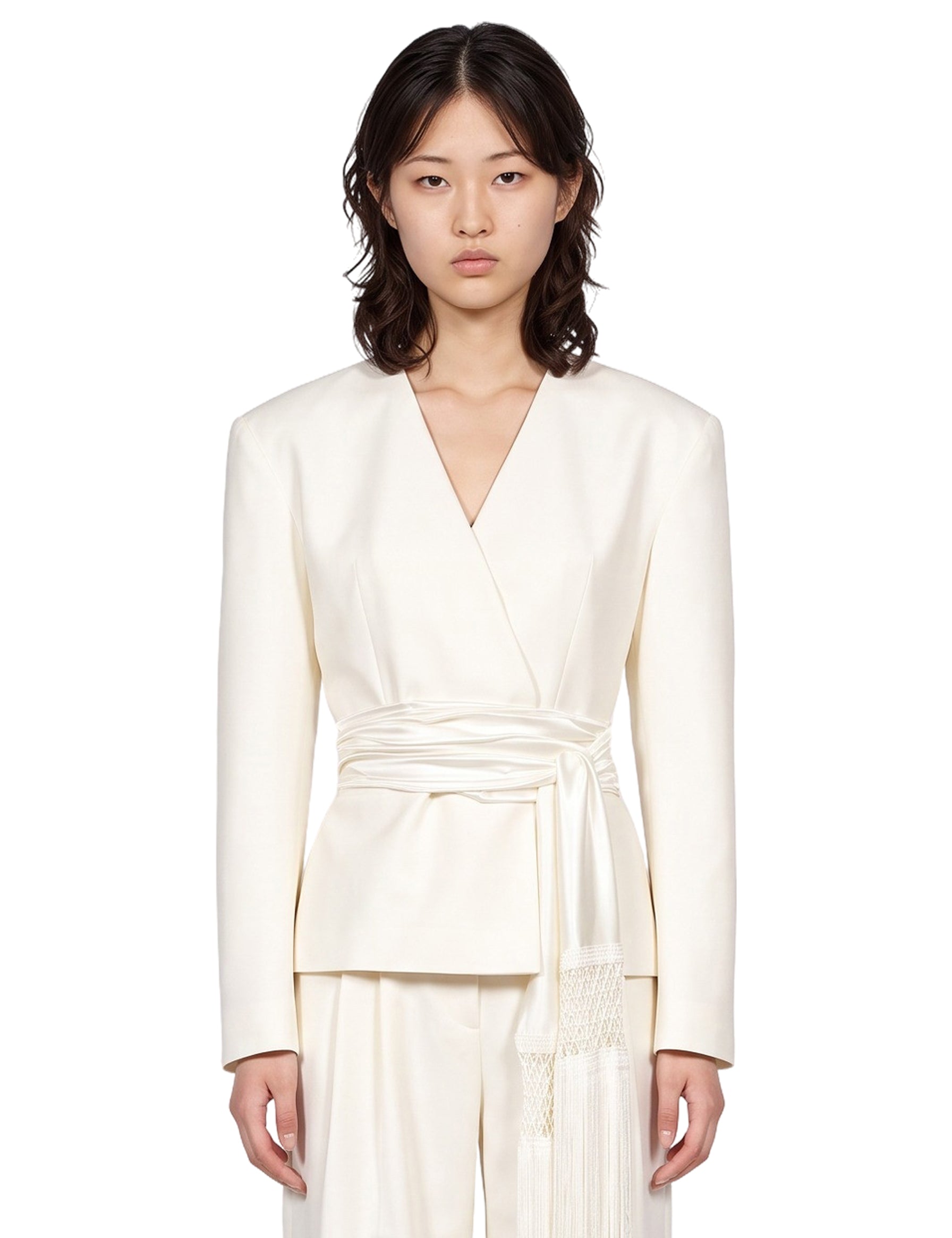 Blazer Devina in avorio 