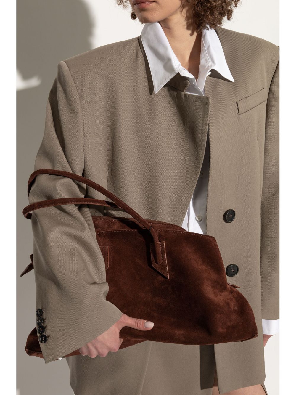 Borsa La Passeggiata Medium in marrone 