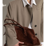 Borsa La Passeggiata Medium in marrone 
