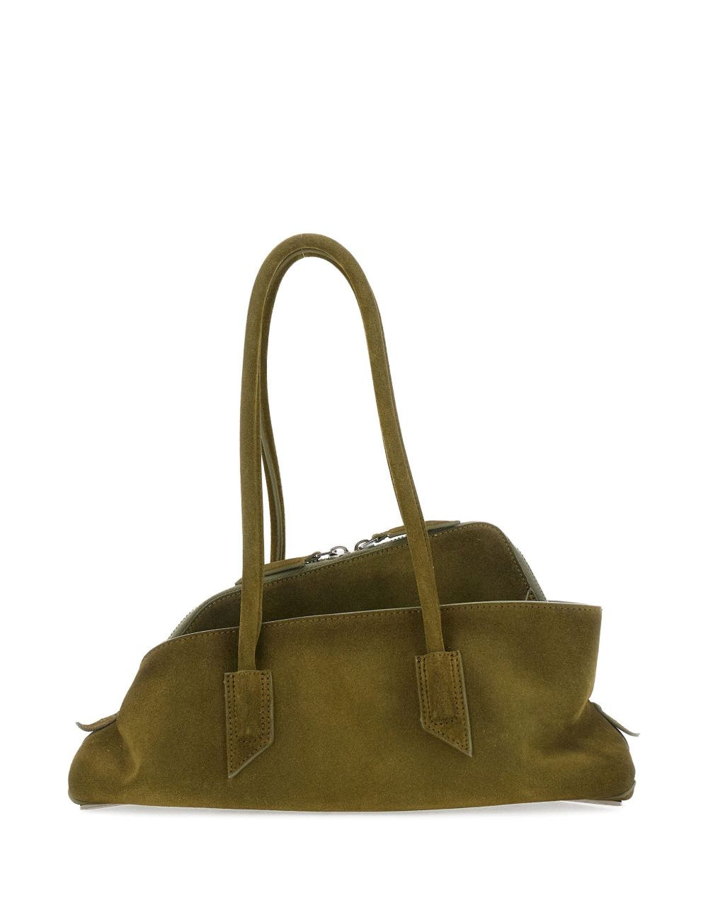 Borsa La passeggiata Small in verde khaki 