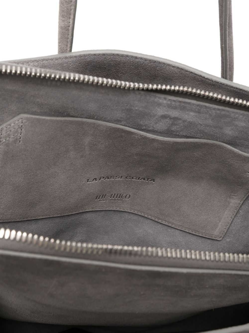 Borsa La Passeggiata Medium in grigio 