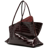 Borsa La Passeggiata Medium in bordeaux 