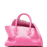 Borsa La Passeggiata Mini pitone in rosa 