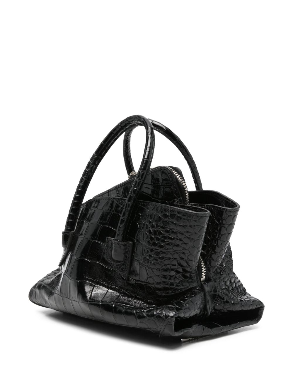 Borsa La Passeggiata Mini cocco in nero 