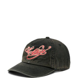 Cappellino da baseball con logo in nero 