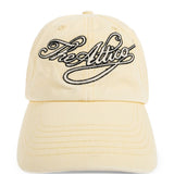Cappellino da baseball con logo in giallo 