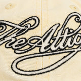 Cappellino da baseball con logo in giallo 