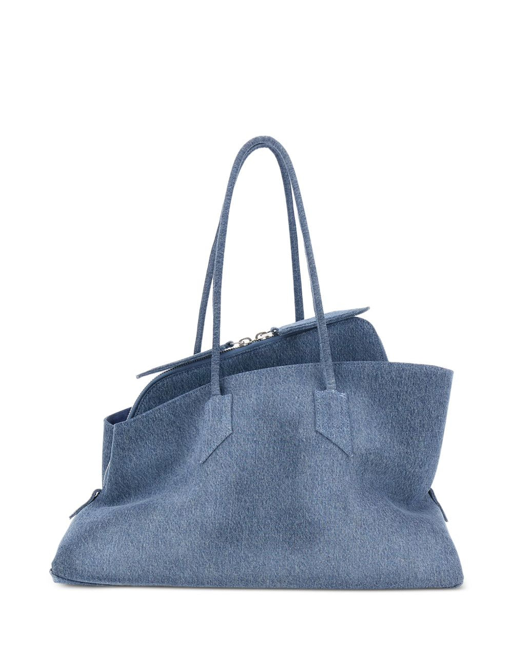 Borsa La Passeggiata Medium denim in blu 