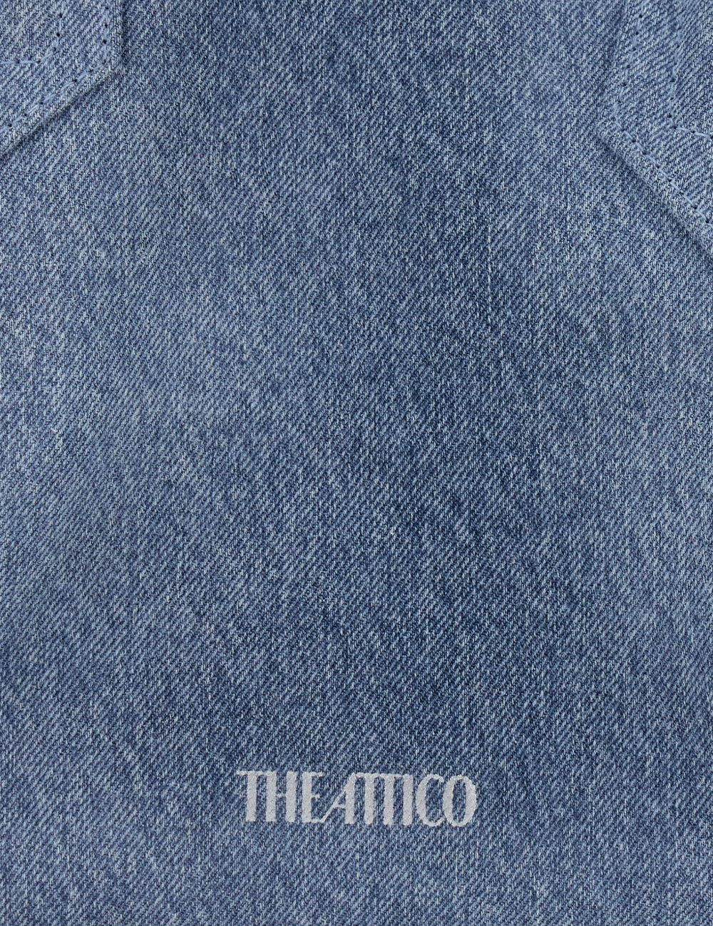 Borsa La Passeggiata Medium denim in blu 