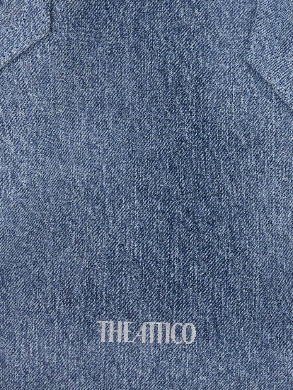 Borsa La Passeggiata Medium denim in blu 