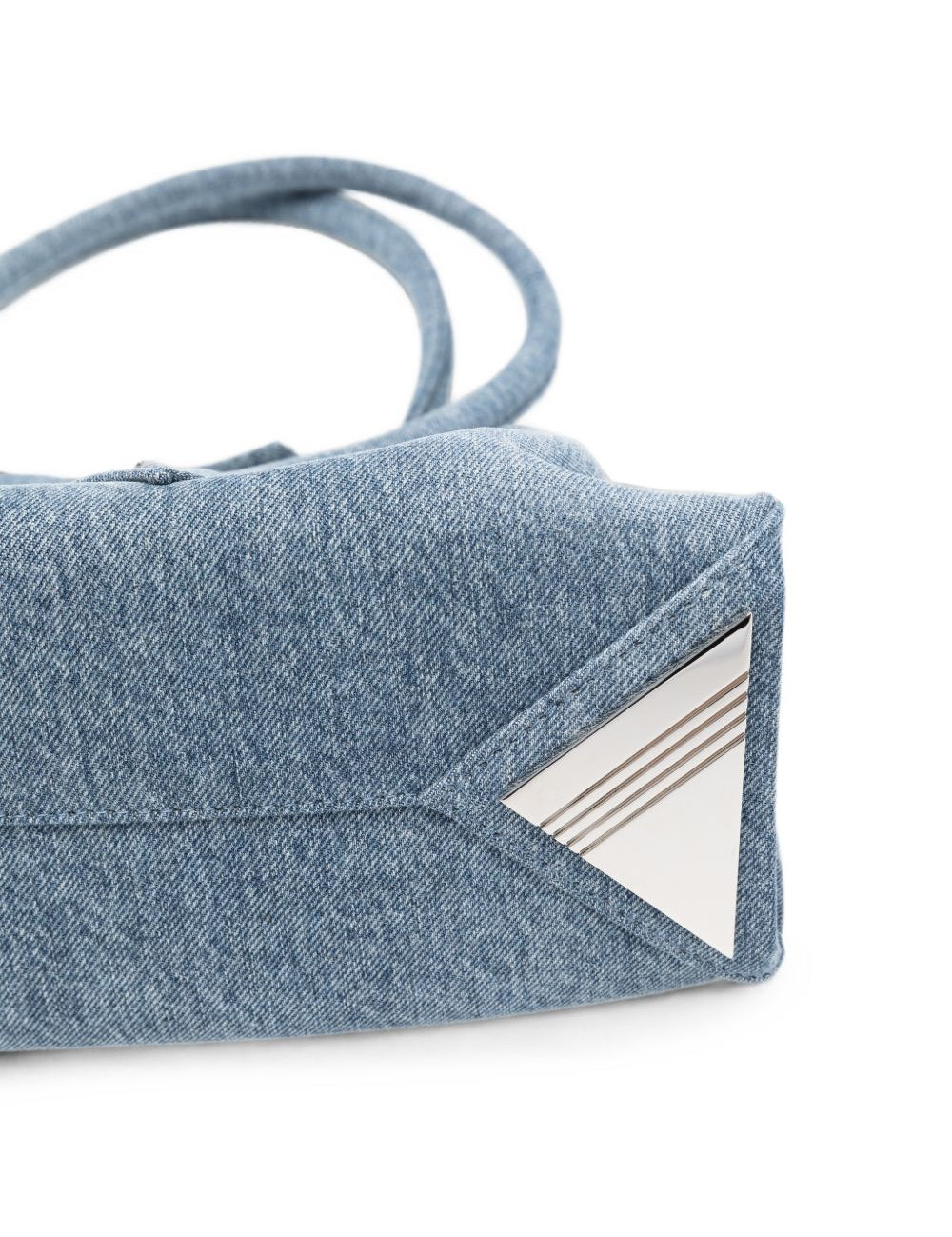 Borsa La Passeggiata Small denim in blu 