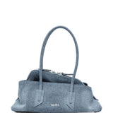 Borsa La Passeggiata Small denim in blu 