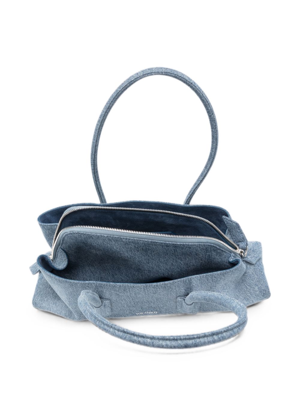 Borsa La Passeggiata Small denim in blu 