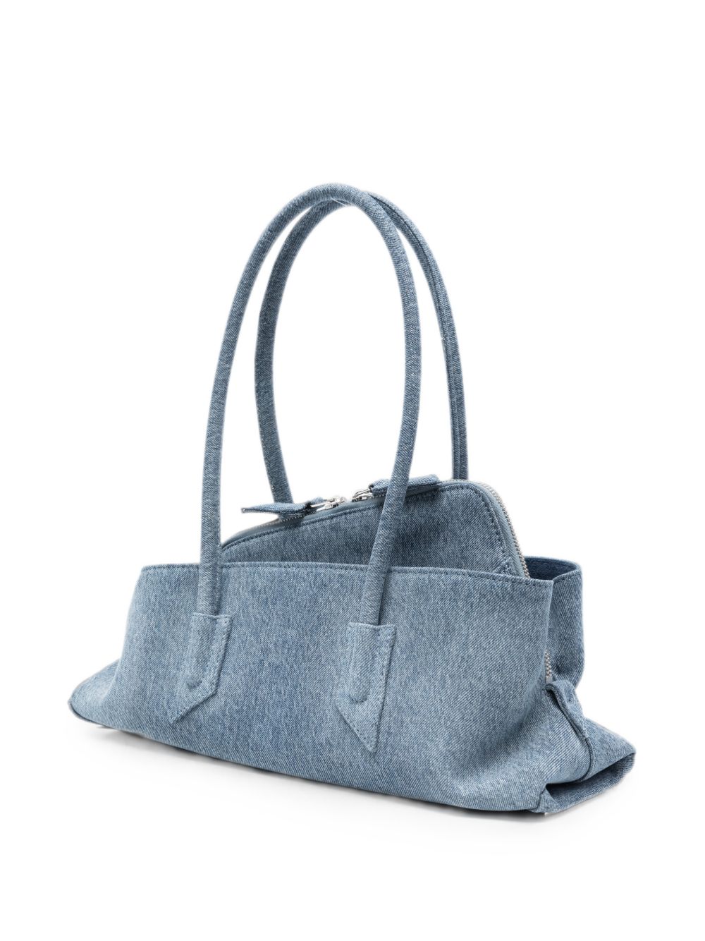 Borsa La Passeggiata Small denim in blu 