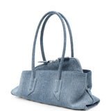 Borsa La Passeggiata Small denim in blu 
