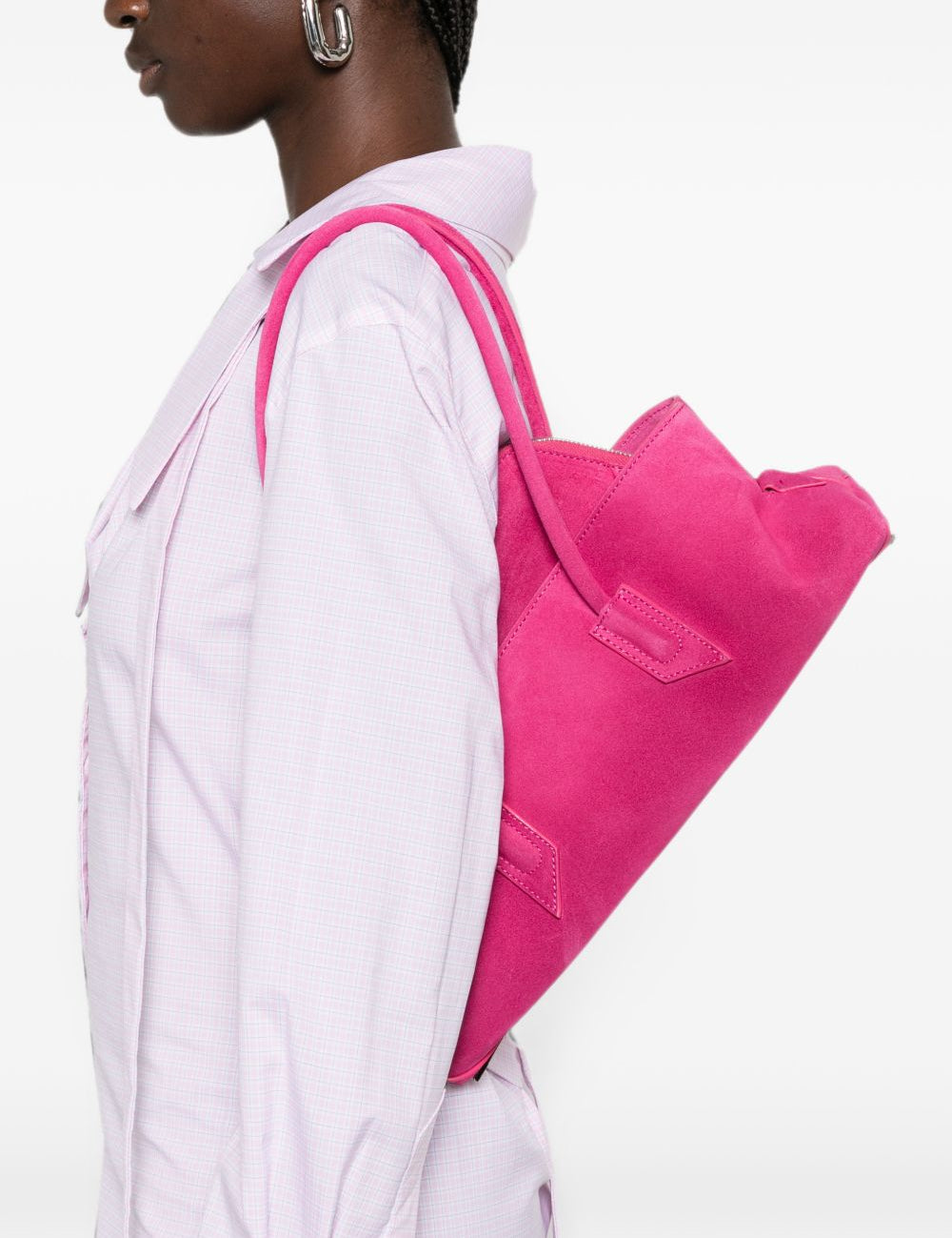 Borsa La Passeggiata Small in rosa 