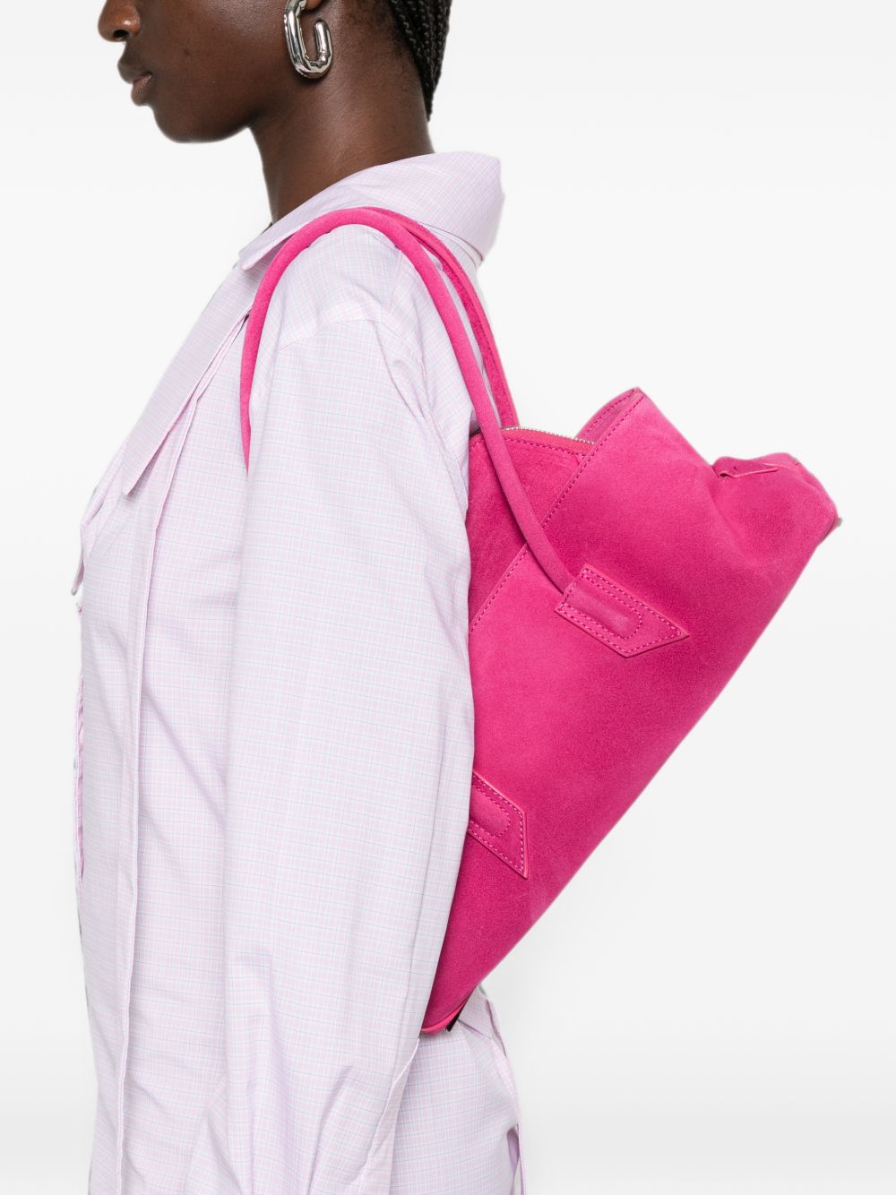 Borsa La Passeggiata Small in rosa 