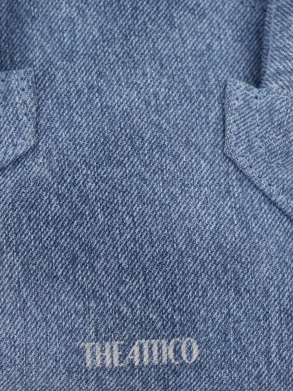 Borsa La Passeggiata Mini denim in blu 