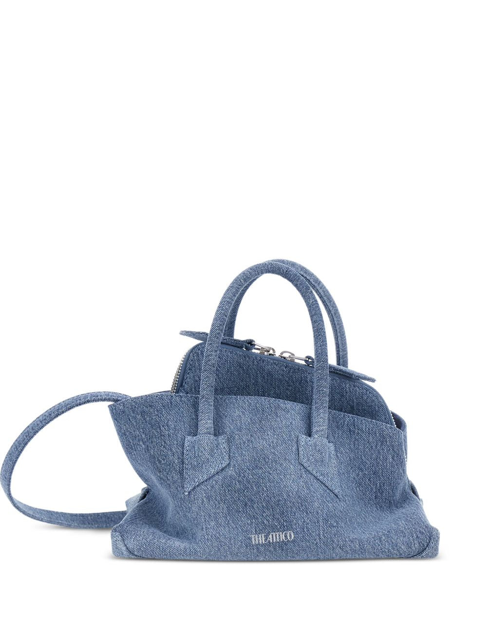 Borsa La Passeggiata Mini denim in blu 