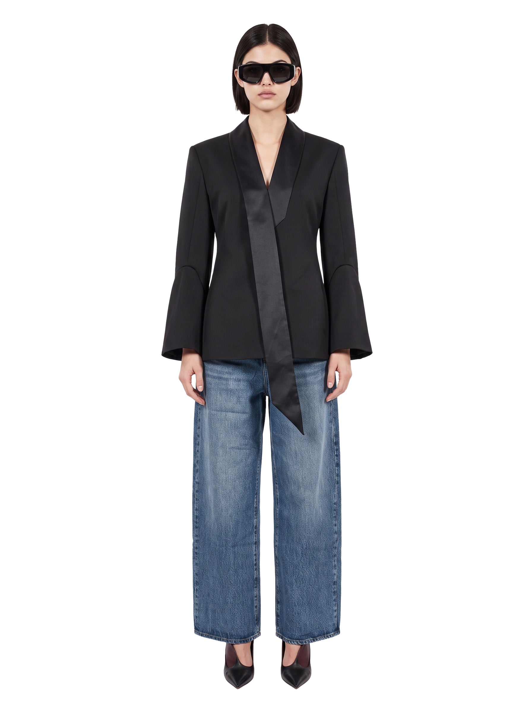 Giacca tuxedo in nero 
